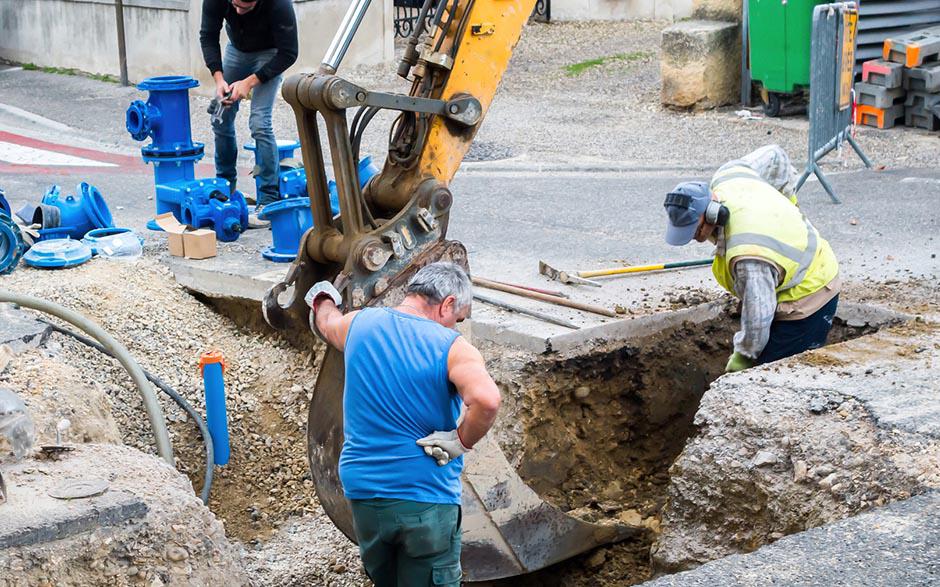 travaux assainissement prix Beauchamp